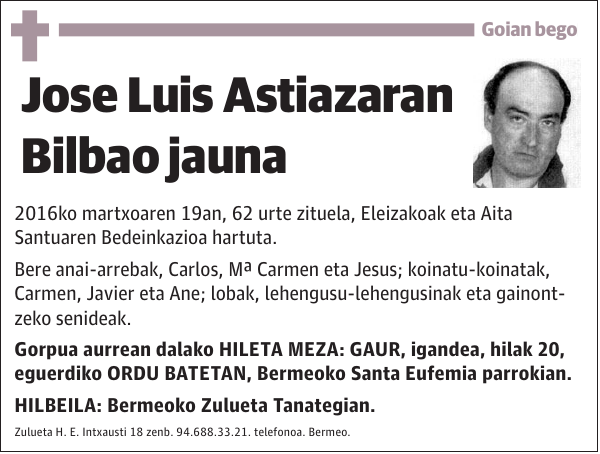 Jose Luis Astiazaran Bilbao