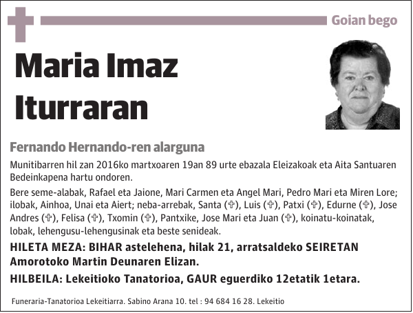 Maria Imaz Iturraran