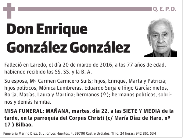 Enrique González González