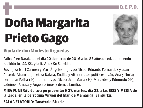 Margarita Prieto Gago