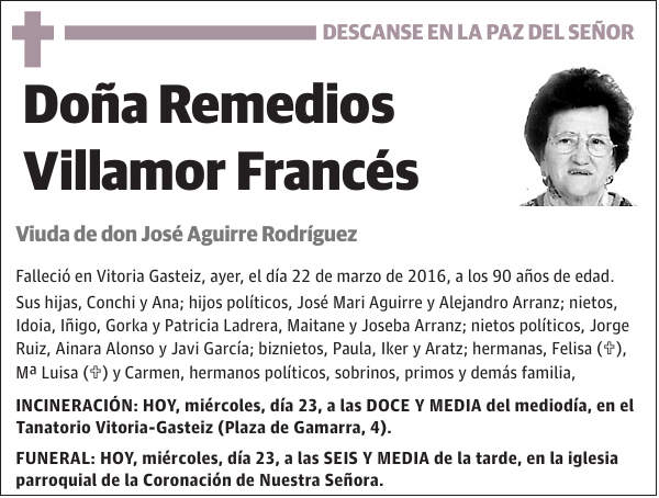 Remedios Villamor Francés