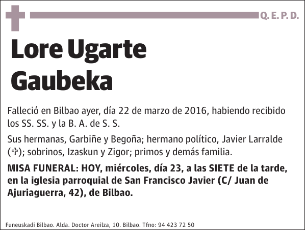 Lore Ugarte Gaubeka