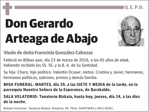Gerardo Arteaga de Abajo