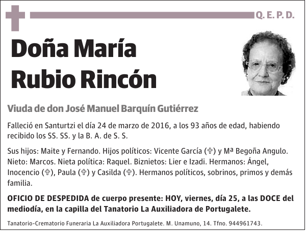 María Rubio Rincón