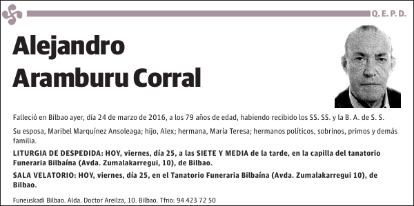 Alejandro Aramburu Corral