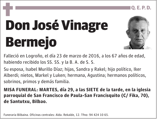 José Vinagre Bermejo