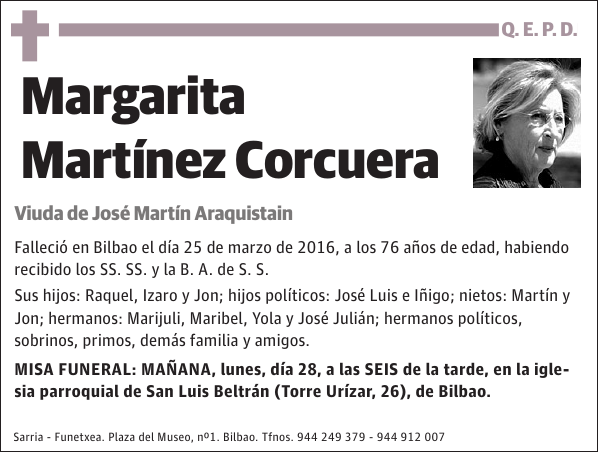 Margarita Martínez Corcuera