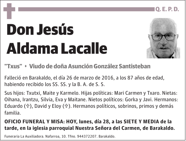 Jesús Aldama Lacalle