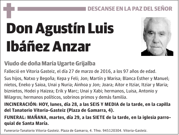 Agustín Luis Ibáñez Anzar