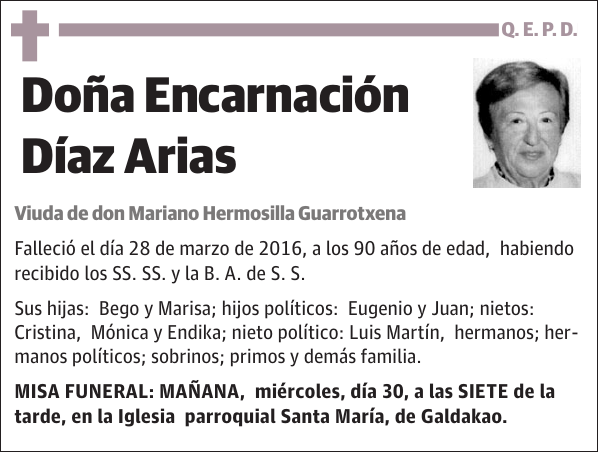 Encarnación Díaz Arias