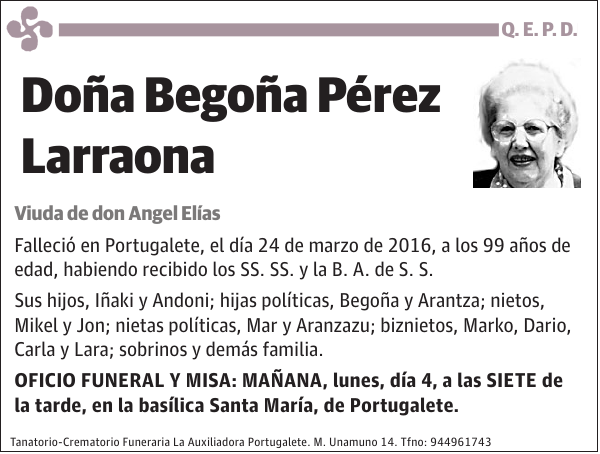 Begoña Pérez Larraona