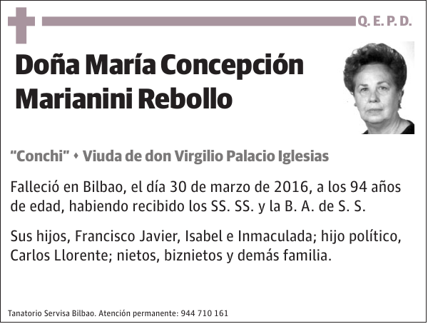 María Concepción Marianini Rebollo