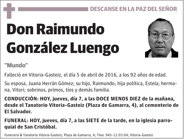 Raimundo González Luengo