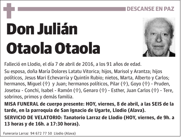 Julián Otaola Otaola