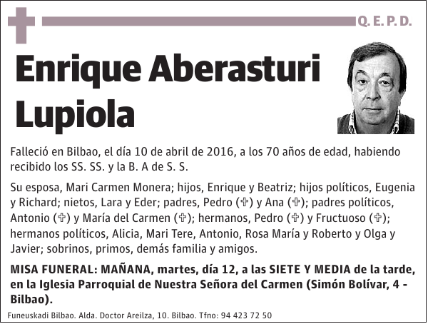 Enrique Aberasturi Lupiola