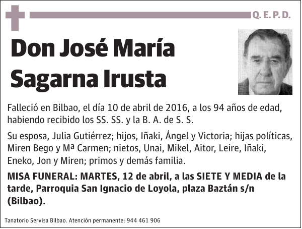 José María Sagarna Irusta