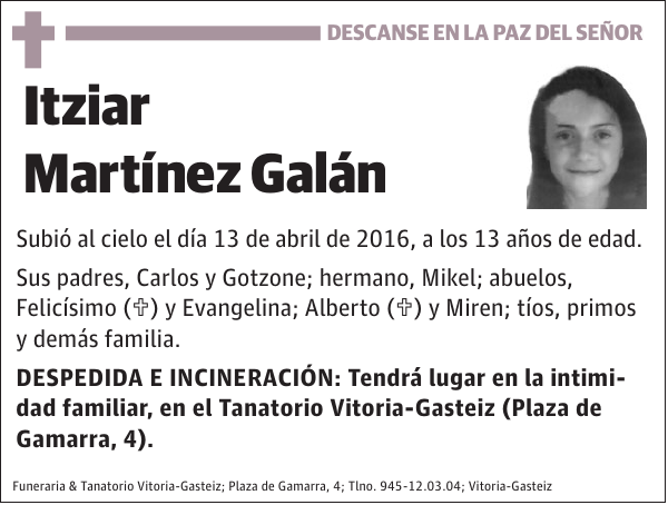 Itziar Martínez Galán.