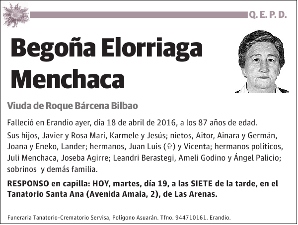 Begoña Elorriaga Menchaca