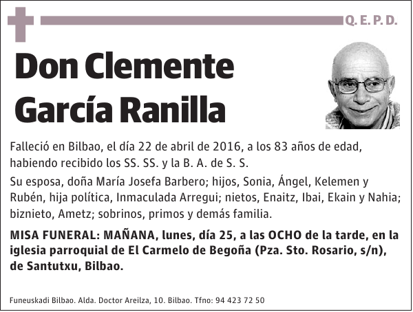 Clemente García Ranilla