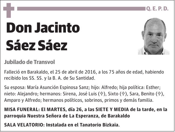 Jacinto Sáez Sáez