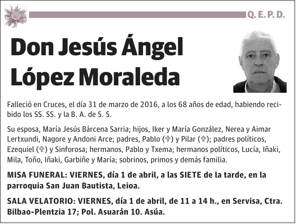 Jesús Ángel López Moraleda