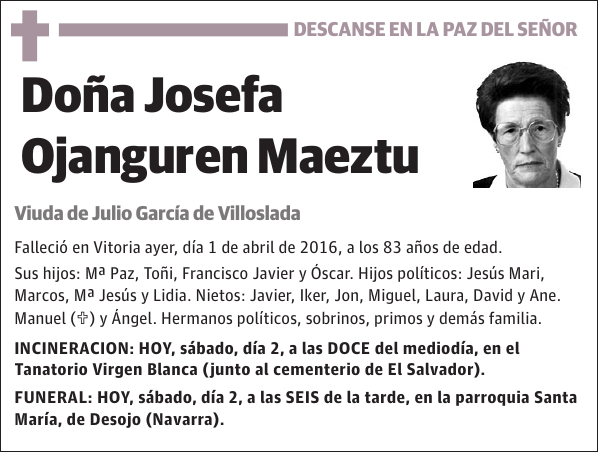 Josefa Ojanguren Maeztu