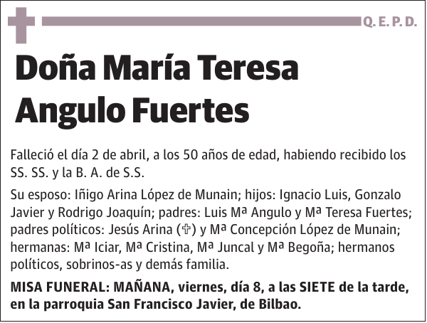 María Teresa Angulo Fuertes