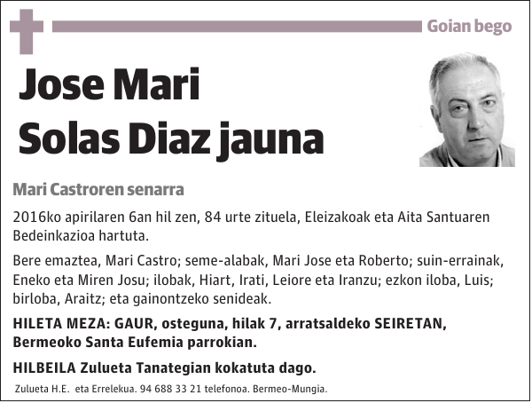 Jose Mari Solas Diaz