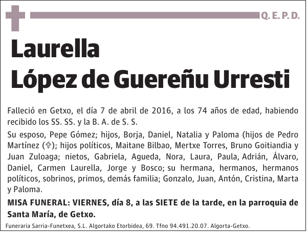 Laurella López de Guereñu Urresti