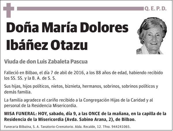 María Dolores Ibáñez Otazu