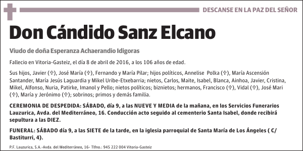 Cándido Sanz Elcano