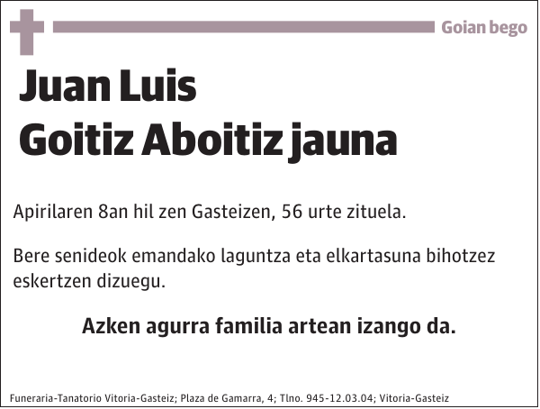 Juan Luis Goitiz Aboitiz