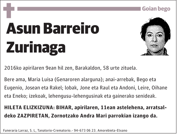 Asun Barreiro Zurinaga