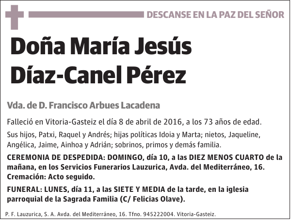 María Jesús Díaz-Canel Pérez