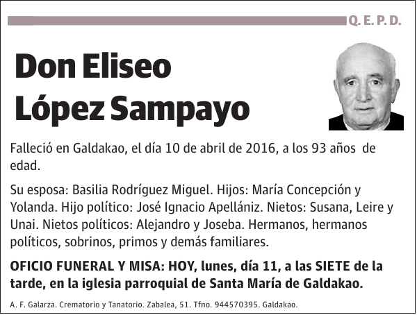 Eliseo López Sampayo