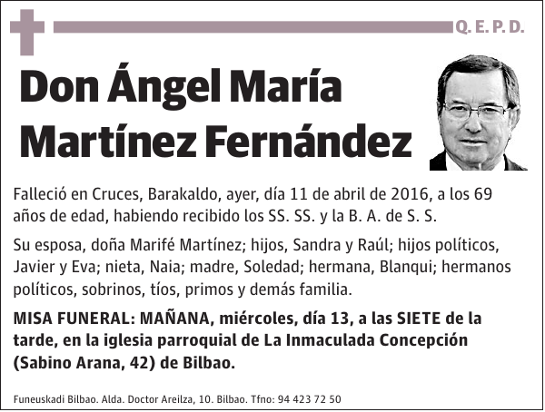 Ángel María Martínez Fernández