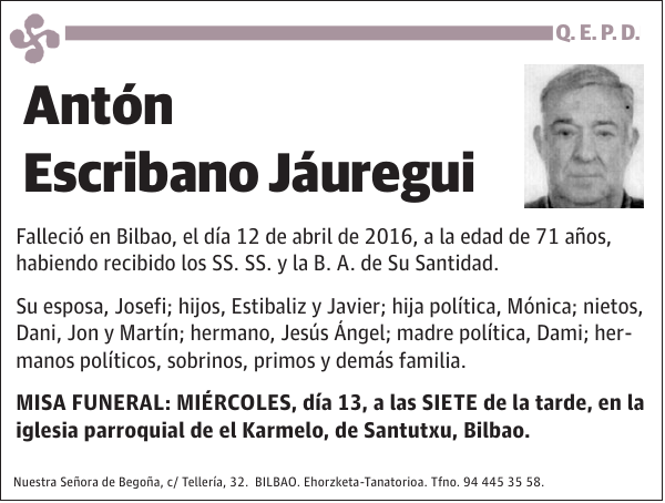 Antón Escribano Jáuregui