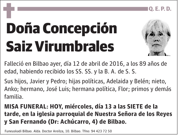 Concepción Saiz Virumbrales