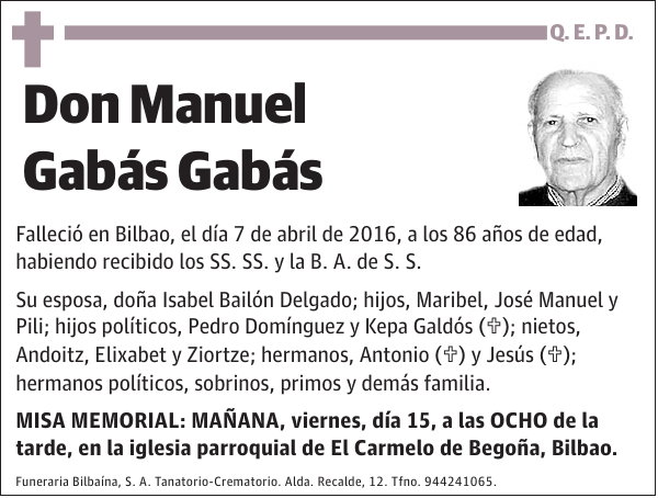 Manuel Gabás Gabás