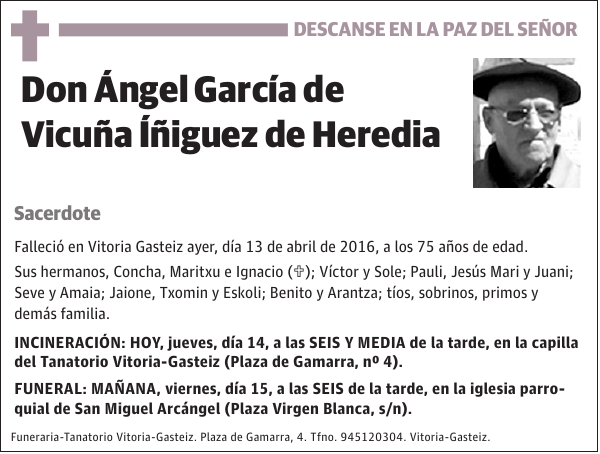 Ángel García de Vicuña Íñiguez de Heredia