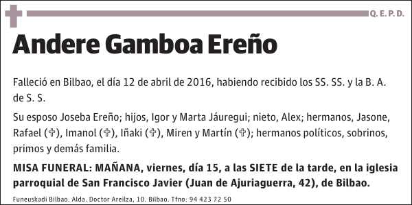 Andere Gamboa Ereño