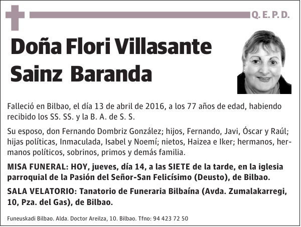 Flori Villasante Sainz Baranda