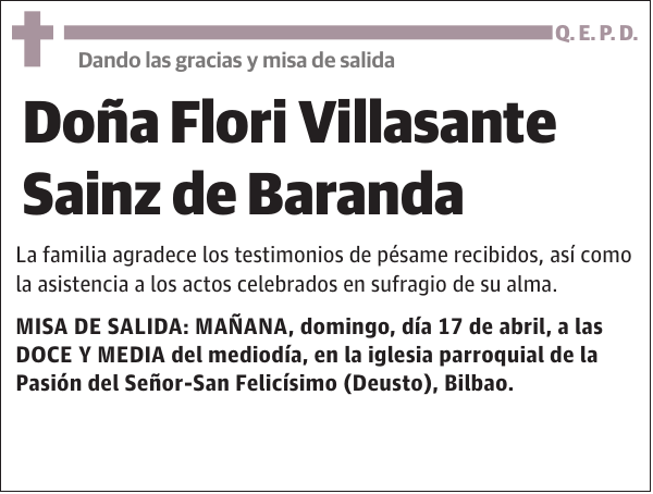 Flori Villasante Sainz de Baranda