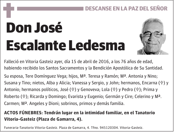 José Escalante Ledesma