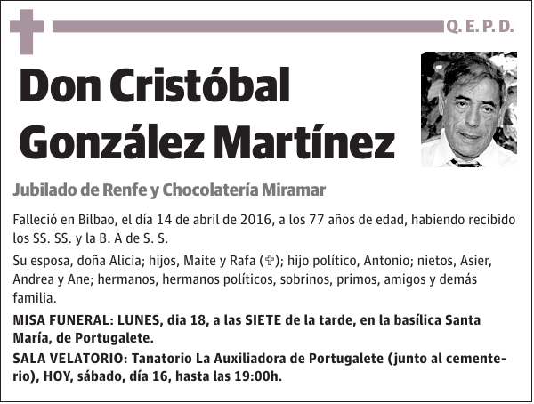 Cristóbal González Martínez