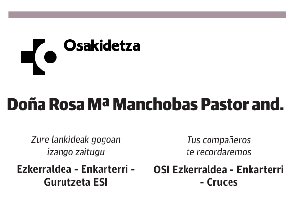 Rosa María Manchobas Pastor