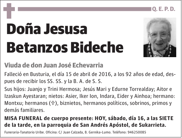 Jesusa Betanzos Bideche