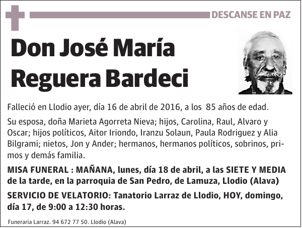 José María Reguera Bardeci