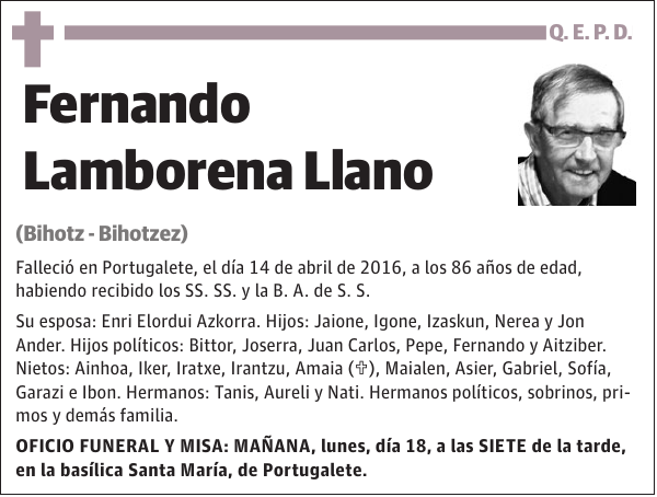 Fernando Lamborena Llano