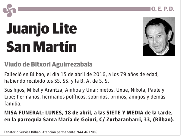 Juanjo Lite San Martín